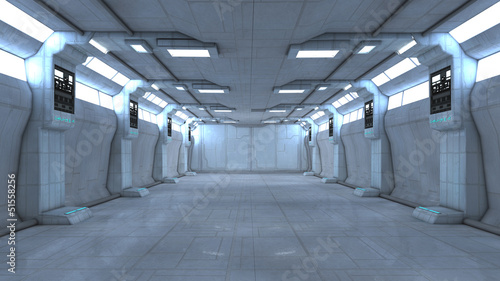 Illustration: SCIFI interior SCIFI interior