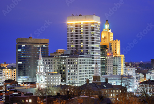 Photo: Providence, Rhode Island Skyline Providence, Rhode Island Skyline
