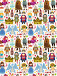 seamless Fairy tale pattern