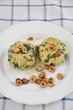 Bärlauch Semmelknödel in Nussbutter