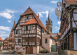 Fachwerkhäuser im Dorfkern
