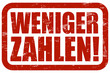 Grunge Stempel rot WENIGER ZAHLEN!