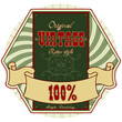 retro label