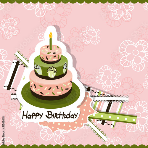 Vector: Template greeting card, vector Template greeting card, vector