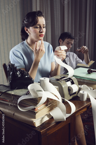 Photo: Calculating taxes Calculating taxes