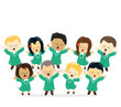 Choir singing