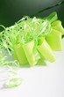 Foto: Decorative green ribbon Decorative green ribbon