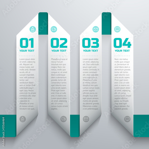 Vector: Business diagram template with text fields Business diagram template with text fields
