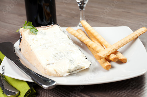 Photo: Gorgonzola cheese Gorgonzola cheese