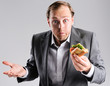 Frantic pace of life, eating on the go during lunch break