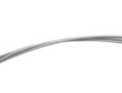 metal wire on a white background