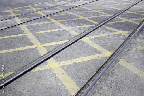 Photo: Tram rails Tram rails