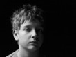 Sad teenage boy