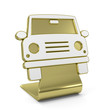 "Car" Golden Icon