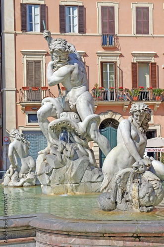 Photo: Neptune fountain Neptune fountain