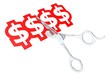 Cut dollar sign