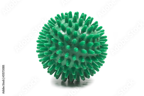 Photo: ball on the white background ball on the white background