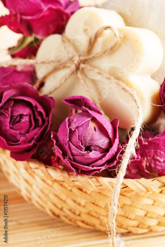 Photo: soap with roses soap with roses