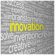 "INNOVATION" Tag Cloud (ideas projects solutions design quality)