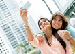 Girls posing for a photo