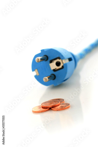 Photo: Electricity connector. Electricity connector.