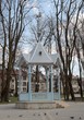 wooden gloriette in Jaslo on park