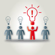 Geistesblitz, Idee, Innovation, Heureka, Eingebung