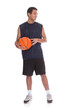 Portrait of professional basketball player