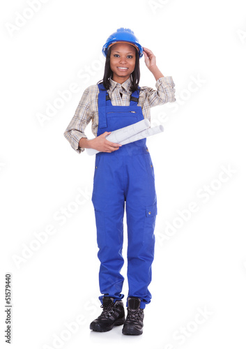 Photo: Confident construction worker Confident construction worker
