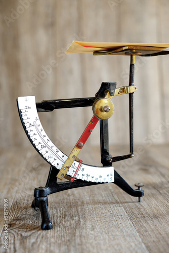 Photo: postal scale postal scale