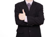 business man portrait isolated on white