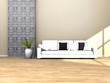 Illustration: Modern living room Modern living room