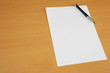 Paper on Desk