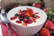Portion of Semolina Pudding