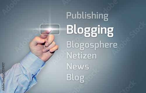 Illustration: Virtual Touchscreen "Blogging" Virtual Touchscreen "Blogging"