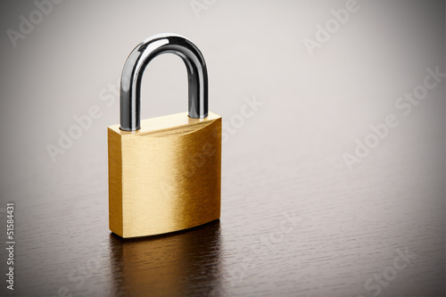 Photo: Bronze Padlock Bronze Padlock