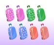 Suitcases illustration vector