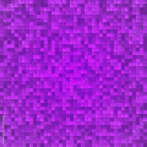 Vector: Abstract violet pixel mosaic seamless background Abstract violet pixel mosaic seamless background