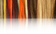 mèches de cheveux
