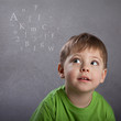 Boy thinking