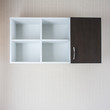 Foto: Wood cabinet on wall Wood cabinet on wall