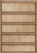 Wood bookshelves vintage retro