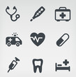 Medical icon set