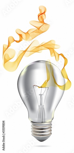 Vector: Realistic Bulb Realistic Bulb