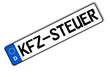 Schild Kfz-Steuer