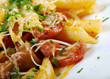  Italian Penne rigate pasta with