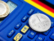 Euro und Deutsche Mark