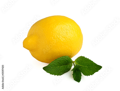 Photo: Full lemon with mint Full lemon with mint