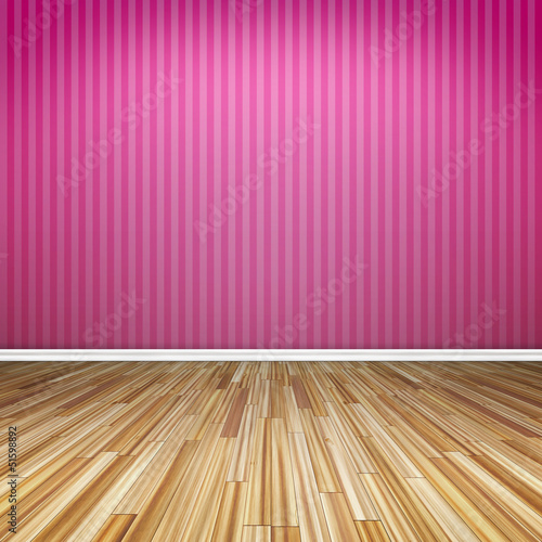 Illustration: pink room pink room