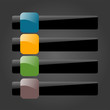 set of vector banners